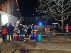 Glühwein und Gesang 11.12.2023 am Michelbacher Schlösschen